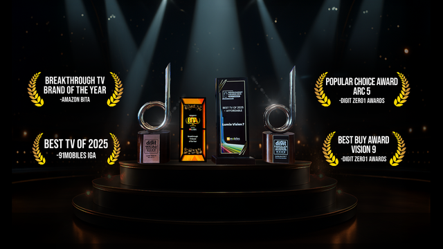 Lumio Wins Multiple Industry Awards Across TVs and Projectors