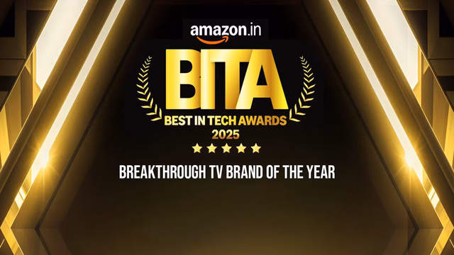 Lumio Wins Breakthrough TV Brand of the Year at Amazon Best in Tech Awards 2025