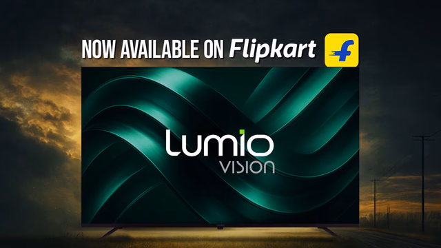 Lumio Vision, India’s Fastest Smart TV, Now Available on Flipkart